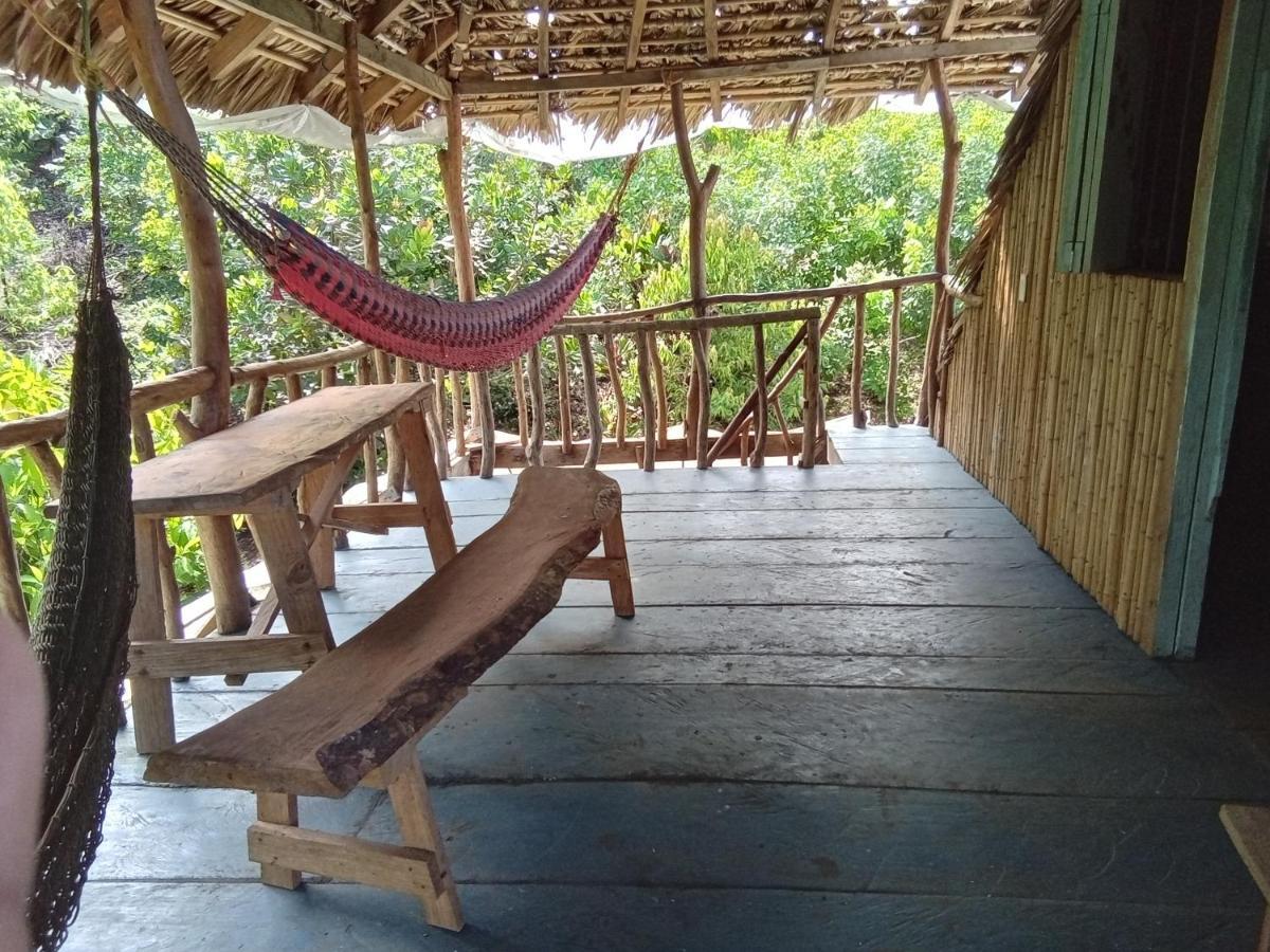 Hostal Azul Del Lago Agua Azul Exterior foto